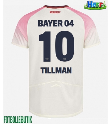 Bayer Leverkusen Malik Tillman #10 Bortatröja 2025-26 Kortärmad